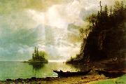 Albert Bierstadt The Island oil on canvas